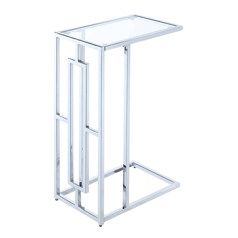 Photos - Coffee Table Town Square Chrome C Table Chrome - Breighton Home