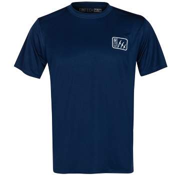 Reel Life Bold Face Mahi Uv Long Sleeve Performance T-shirt- Medium- Dress  Blues : Target