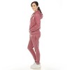 White Mark Women's Burnout Jogger Set - 2 of 4