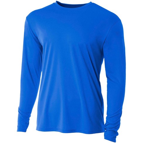 Men's Slim Fit Long Sleeve Rash Guard Swim Shirt - Goodfellow & Co