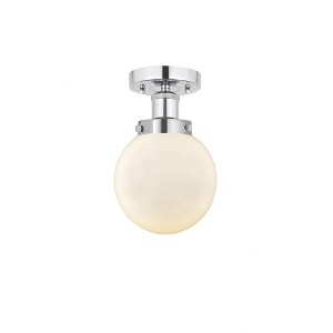 Beacon - 1 Light Semi-Flush Mount In Industrial Style-8.25 Inches Tall and 6.5 Inches Wide - 1 of 1