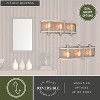 VAXCEL Dale 3 Light Gray Farmhouse Bathroom Vanity Fixture - 4 of 4