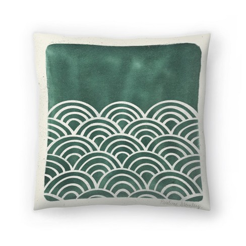 Teal discount boho pillow