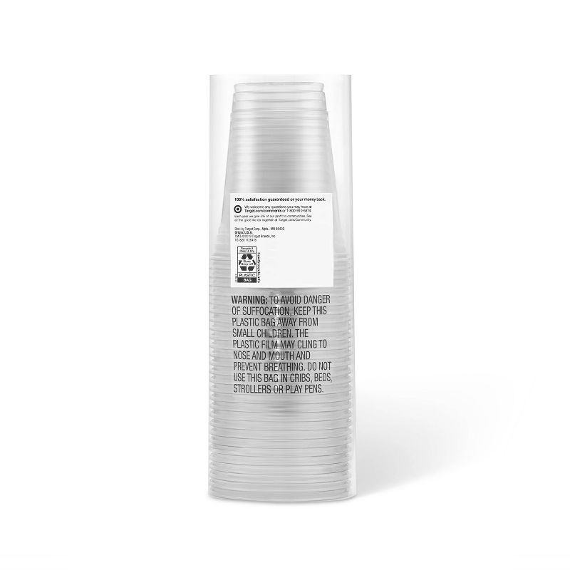 Disposable Clear Cups - 18oz - 28ct- up &#38; up&#8482;, 3 of 4