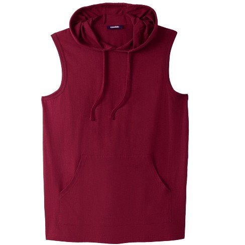 5xl best sale sleeveless hoodie