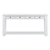 CAVINAS Rectangular Console Table with Storage Drawers,Entryway Table with Bottom Shelf,Console Table for Living Room - 4 of 4