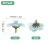 Unique Bargains Silk Rose Artificial Flower Heads - 3 of 4