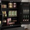 Jojoka Tall Cabinet with Drawer,6 Doors and Adjustable Shelves,Kitchen Pantry Storage Cabinet for Dining Room - 4 of 4