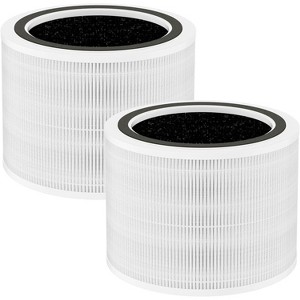 Core 200S Replacement Filter Compatible with LEVOIT Core 200S Air Purifier, H13 True HEPA Filters and Activated Carbon, 2-Pack, filfresh - 1 of 4