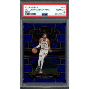 Victor Wembanyama Rookie Card 2023-24 Select Blue #87 PSA 10 - 1 of 2