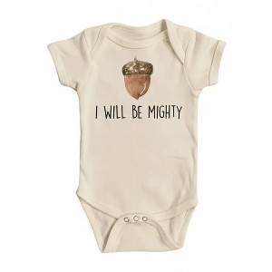 Acorn Oak Tree Newborn Baby Onesie® Bodysuit GS1 - 1 of 4