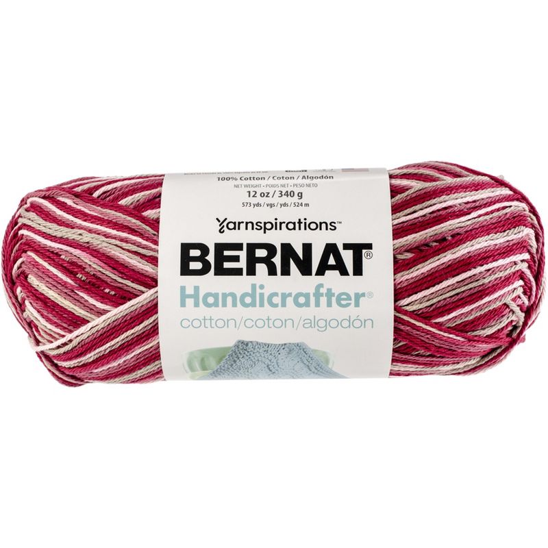 Bernat Handicrafter Cotton Yarn 340g - Ombres, 1 of 3