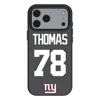 NFL New York Giants Players Game Tactic MagSafe Compatible Cell Phone Case for Apple iPhone 17 Series