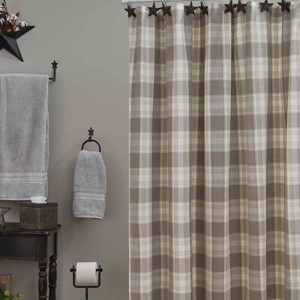 Park Designs Weathered Oak Shower Curtain 72x72 - 1 of 4
