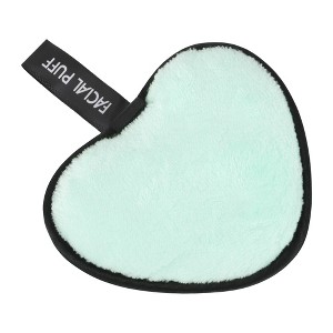 Unique Bargains Heart-shaped Facial Sponges 3.94"x3.15" 1 Pc - 1 of 4