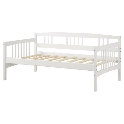 target white twin bed