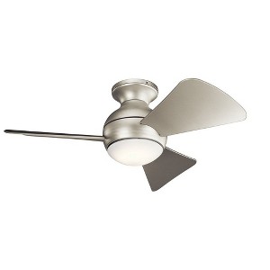 Kichler Lighting Sola 1 - Light Ceiling Fan in  Brushed Nickel - 1 of 4
