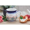 Blue Rose Polish Pottery Ceramika Artystyczna Bubble Mug - 2 of 3