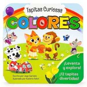 Colores / Colors (Spanish Edition) - (Peek-A-Flap) by  Jaye Garnett (Board Book) - 1 of 1