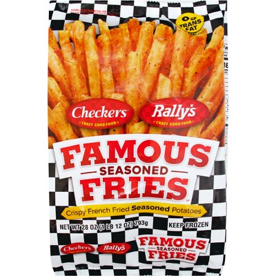 Checkers Frozen Crispy Frozen Seasoned Fries - 28oz