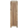 vidaXL 4-Tier Bookcase 31.5 in.x11.8 in.x43.3 in. Solid Wood Acacia - 4 of 4
