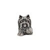 Black Bow Jewelry Sterling Silver Yorkshire Terrier Bead Charm - 2 of 4