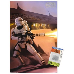 Trends International Star Wars: The Force Awakens - Fire Unframed Wall Poster Prints - 1 of 4