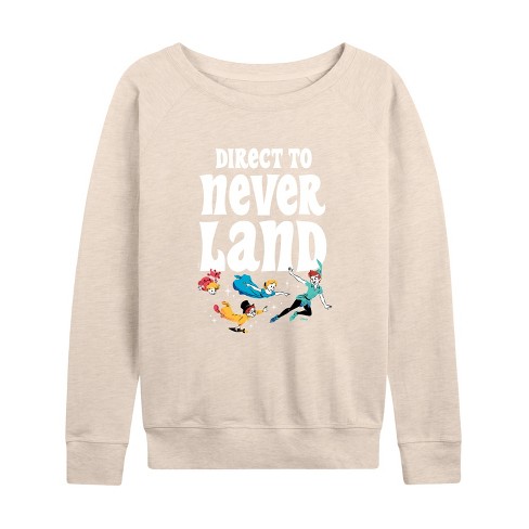 Women's - Disney - Peter Pan Lightweight French Terry Slouchy - image 1 of 4