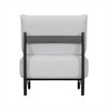 Hrinhom 30"W Teddy Leisure Chair,Solid Wood Seating Chair with Pillow - 2 of 4