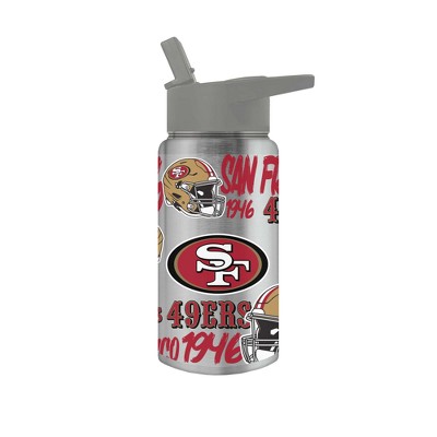 San Francisco 49ers Marble Stainless Steel Water Bottle - Sports Unlimited