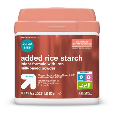 Added Rice Starch Powder Infant Formula - 32.2oz - up & up™