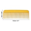 Unique Bargains Wide Tooth Hair Comb Hair Detangling Comb for Wet and Dry Plastic - 3 of 4