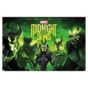 Trends International Marvel Midnight Suns - Legendary Key Art Framed Wall Poster Prints - 1 of 4