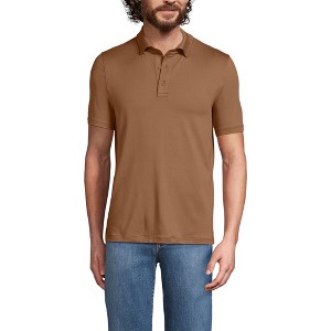 Lands' End Men's Tall Short Sleeve Cooling Performance Polo - 1 of 3