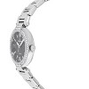 Peugeot Women 38mm Silver Bracelet Watch Black Dial With Crystal Bezel - 3 of 4