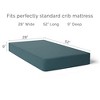 Natemia Fitted Bed Sheet Crib Balsam - 3 of 4