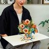 Paper Love HugePop 3D Artisan Bouquet Pop Up Card, with Detachable Paper Bouquet, for Fall, Thanksgiving, All Occasions - Jumbo 10" x 14" Card - 3 of 4