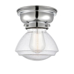Olean - 1 Light Flush Mount In Industrial Style-6.4 Inches Tall and 6.75 Inches Wide - 1 of 1