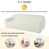 YOOCOZZ 85.8" Tufted Style Chenille 3-Seater Sofa with Compression Design - 3 of 4