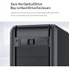 ORICO 5.25 Trayless Hot Swap Mobile Rack CD-ROM 3.5 inch Internal SATA Hard Drive SSD Adapter-1106SS - 3 of 3