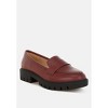 PERIDOT Faux Leather Chunky Loafers Women - 3 of 4