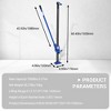33" High Lift Farm Jack, 7000 lbs Capacity Ratcheting Off Road Utility Jack, Farm Jack for Tractor Truck Bumper Lift, Lift Height 5.12-25.39", Green - 2 of 4
