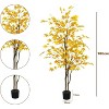 Acekool Artificial Maple Tree with Planter, Large Faux Potted Maple Tree for Indoor Decor, Farmhouse Style Living Room and Wedding Accent - 4 of 4