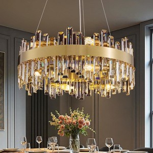 Siljoy Modern Crystal Chandelier for Dining Room - 1 of 4