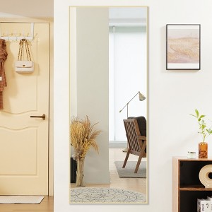 MAYEERTY Full Length Mirror - Arched Floor Mirror for Hanging or Leaning - 1 of 4