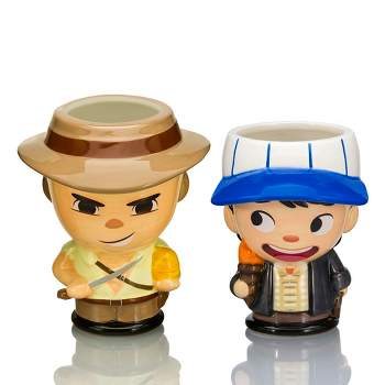Beeline Creative Cupful of Cute Indiana Jones & Short Round Limited Edition 18-20oz Mug Set