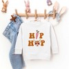 The Juniper Shop Hip Hop Bunny With Glasses Toddler Graphic Sweatshirt - 2 of 2