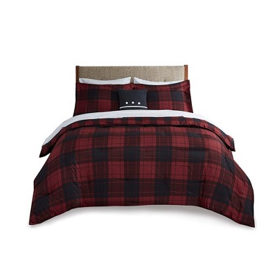 Gracie Mills Williamson Rustic 8-Piece Reversible Comforter Set with Bed Sheets