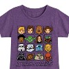 Girls' - Star Wars - Yoda and Friends Face Grid Fitted Short Sleeve Graphic T-Shirt - 2 of 4