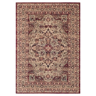 Lavar Kerman Rug - Creme/Red - (8'x10') - Safavieh
